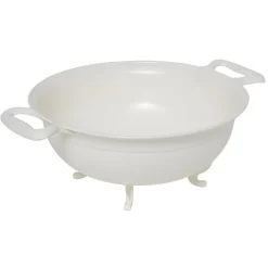 Clearance Passoire x2 et bol blancs XL Préparation Culinaire