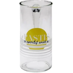 Pichet broc en verr inscription Pastis apéritif anisé 1L|Gifi Discount