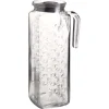 Pichet en verre avec couvercle 1,2L|Gifi Outlet