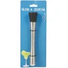 Online Pilon à cocktail denté inox gris et noir Préparation Culinaire