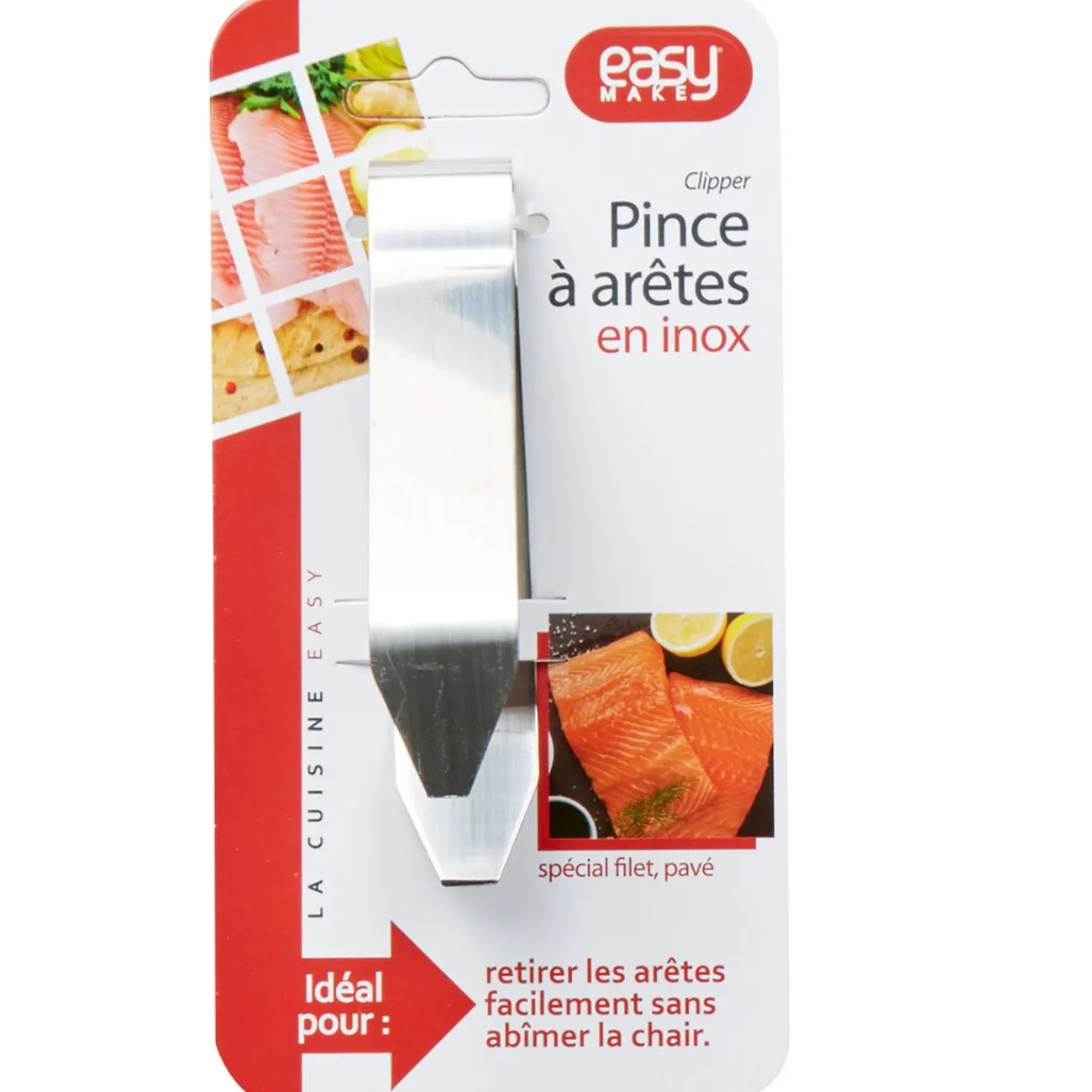 Hot Pince à arrêtes de poisson inox Préparation Culinaire