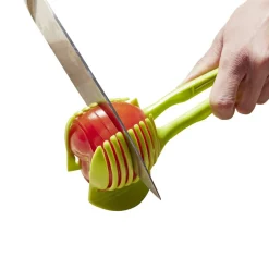 Best Pince découpe légumes plastique vert L18,5cm Préparation Culinaire