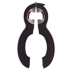 Best Pince multifonction 6en1 ouvre bouteille et bocal noir et rouge Préparation Culinaire