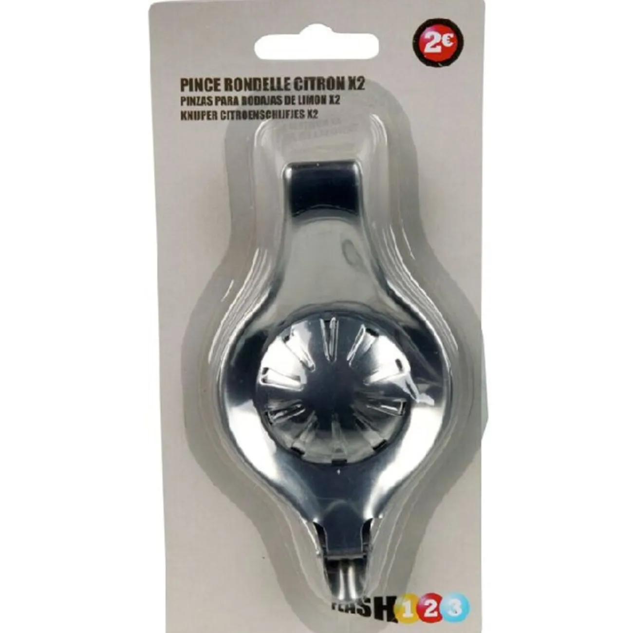 Pince presse rondelle citron Préparation Culinaire