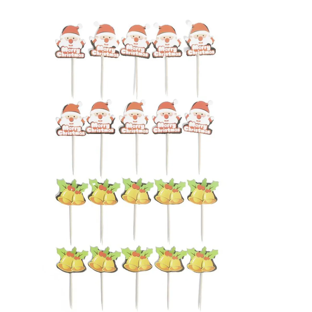 Sale Pique apéritif Noël x20 Vaisselle Et Accessoires De Table