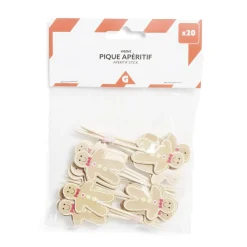 Sale Pique apéritif Noël x20 Vaisselle Et Accessoires De Table