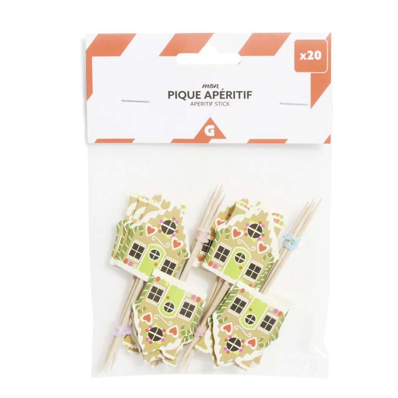 Sale Pique apéritif Noël x20 Vaisselle Et Accessoires De Table