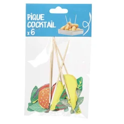Best Pique cocktail fruits x6 Préparation Culinaire