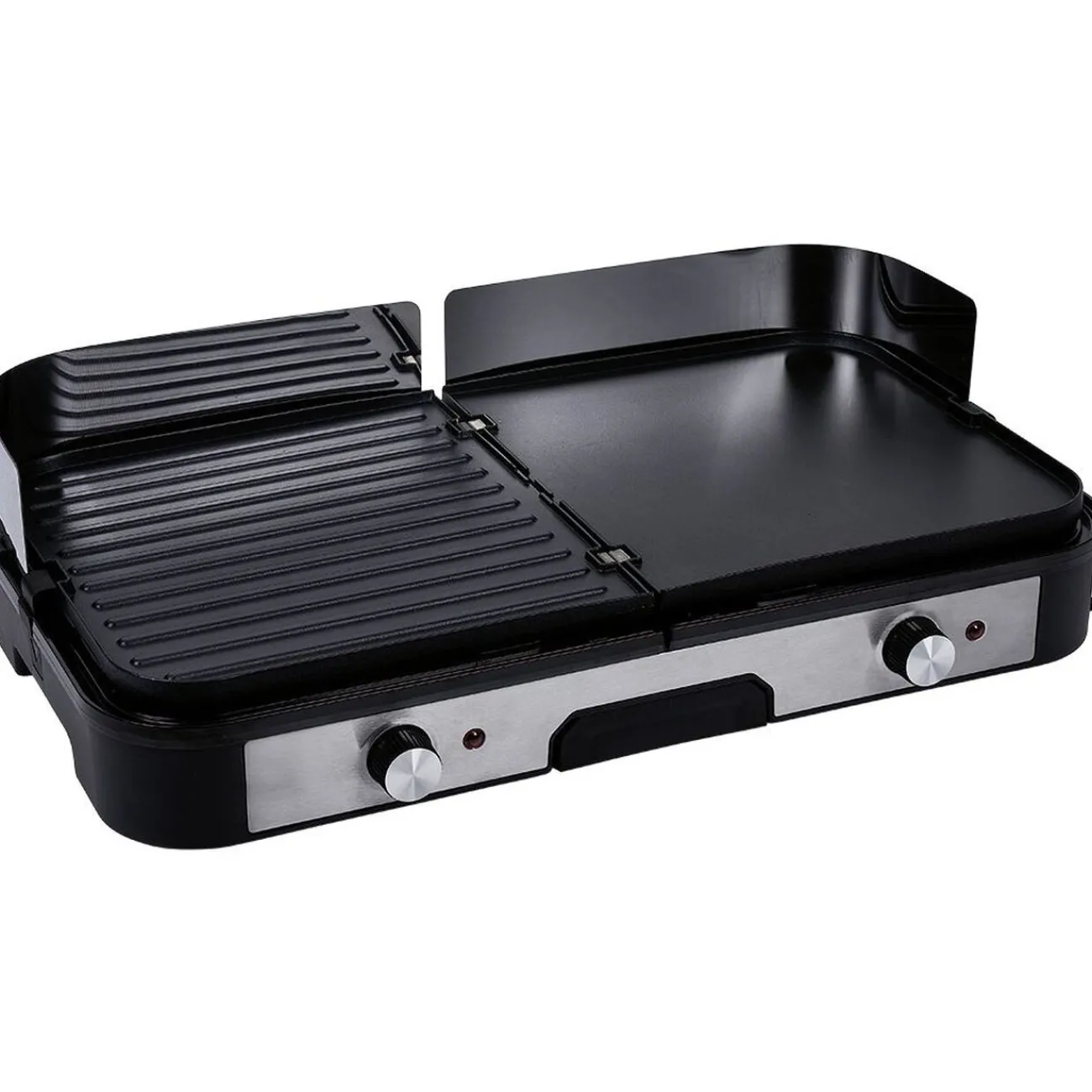 New Plancha électrique double thermostat Petit Électroménager