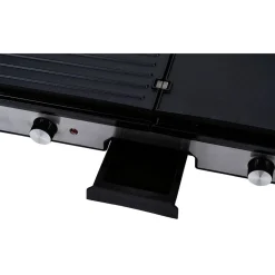 New Plancha électrique double thermostat Petit Électroménager