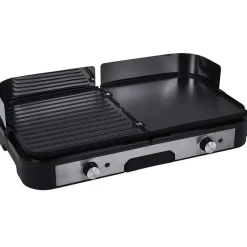 Clearance Plancha électrique double thermostat 2400W Petit Électroménager