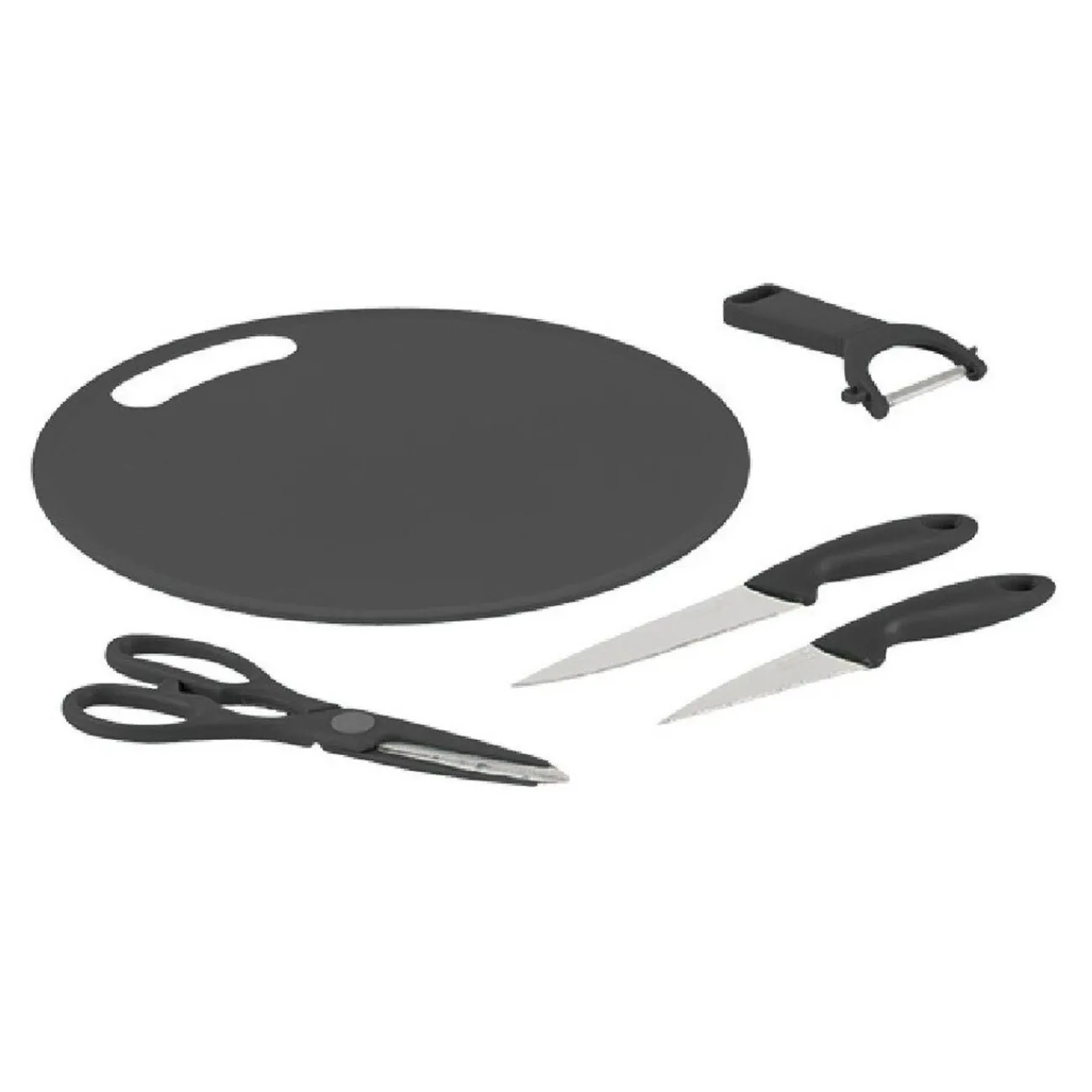 Best Planche à découper + 4 ustensiles de cuisine Préparation Culinaire