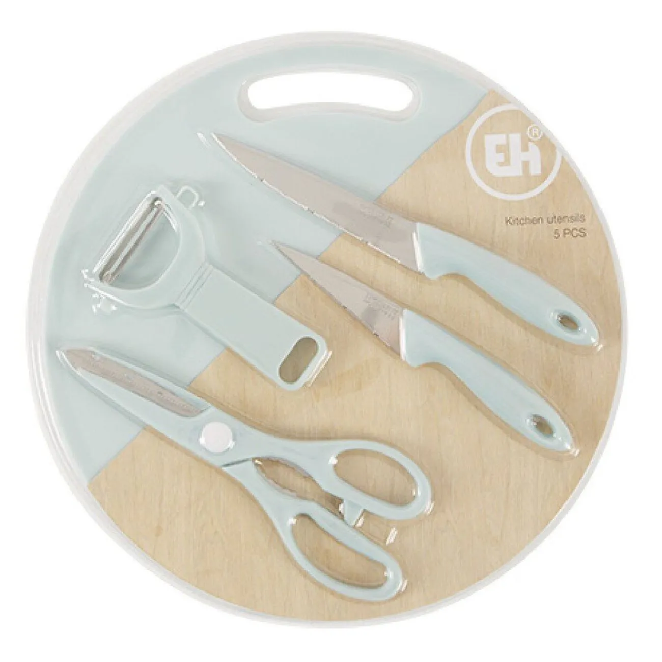 Best Planche à découper + 4 ustensiles de cuisine Préparation Culinaire