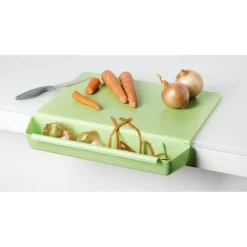 Discount Planche à découper 2 en 1 vert Préparation Culinaire