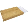 Online Planche à découper avec plateau collecteur extractible 38x25,5xH3,5cm Préparation Culinaire