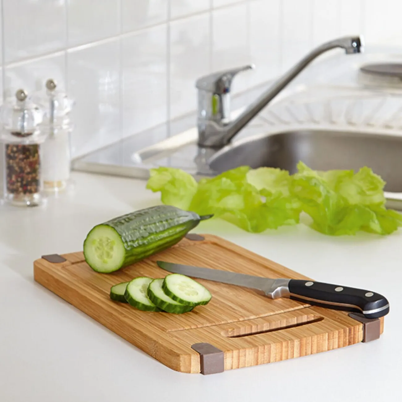 Planche à découper bambou Préparation Culinaire