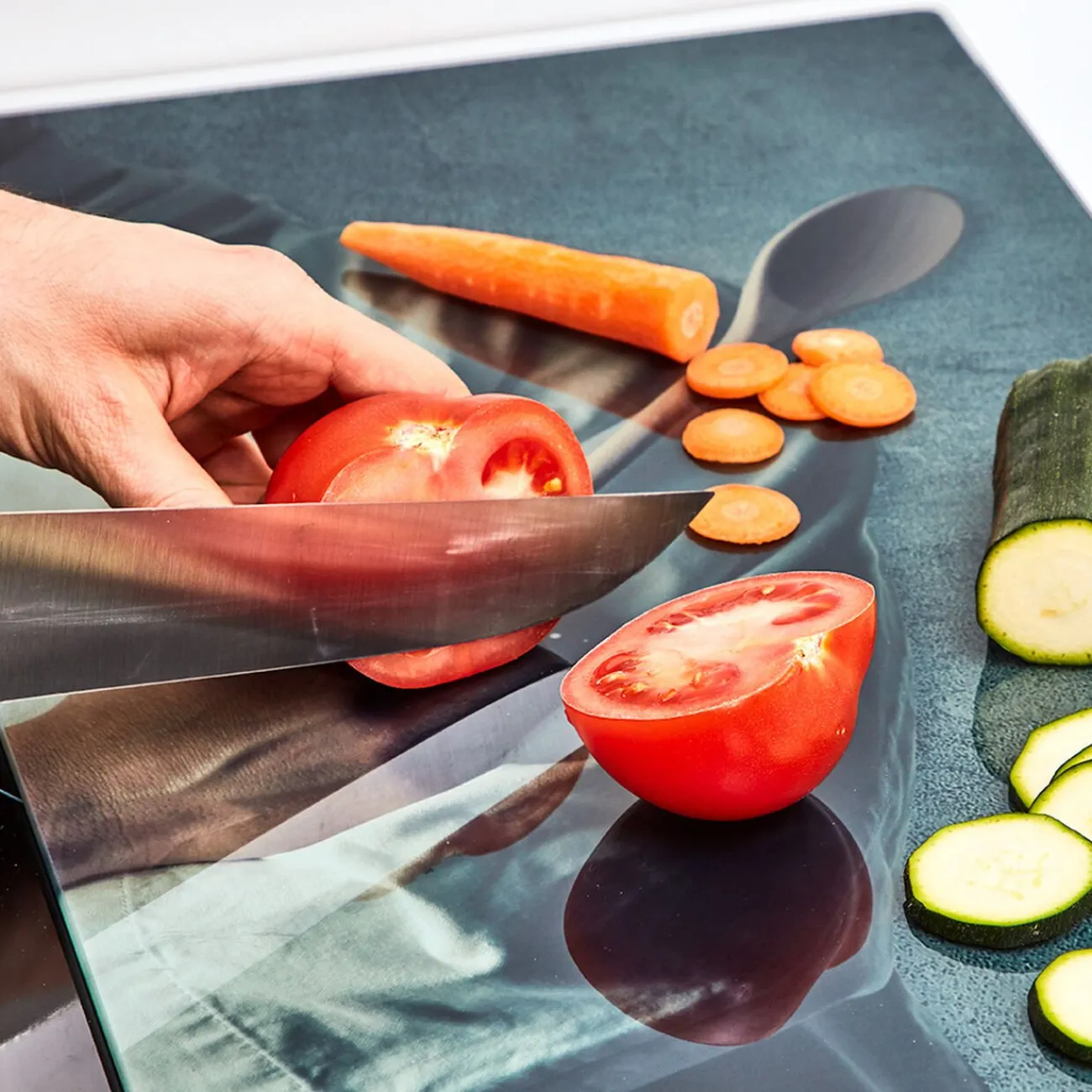 Best Planche à découper cache plaque design chef x2 Cuisson