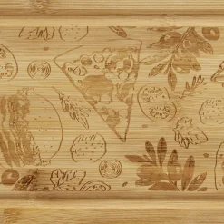 Best Planche à découper en bambou - 59,5x15,5xép2cm Préparation Culinaire