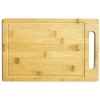New Planche à découper en bambou 15x20cm Préparation Culinaire