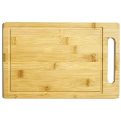 New Planche à découper en bambou 15x20cm Préparation Culinaire