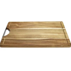 Outlet Planche à découper en bois d'acacia 40x30x1,5cm Préparation Culinaire