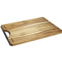 Outlet Planche à découper en bois d'acacia 40x30x1,5cm Préparation Culinaire