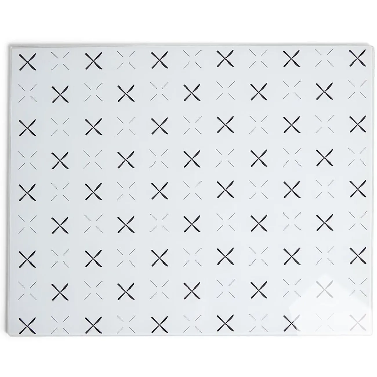 Best Planche à découper en verre design Bon appétit - 30x20cm Préparation Culinaire