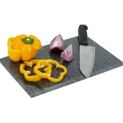 Best Planche à découper granit gris 40x30cm Préparation Culinaire