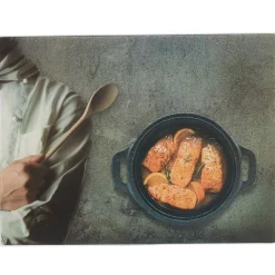 Hot Planche à découper grise design chef Préparation Culinaire