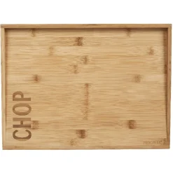 Clearance Planche à découper inclinée en bambou Préparation Culinaire