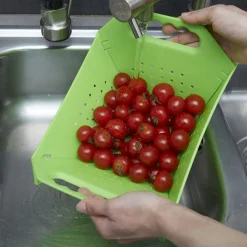 Clearance Planche à découper passoire 2 en 1 Préparation Culinaire