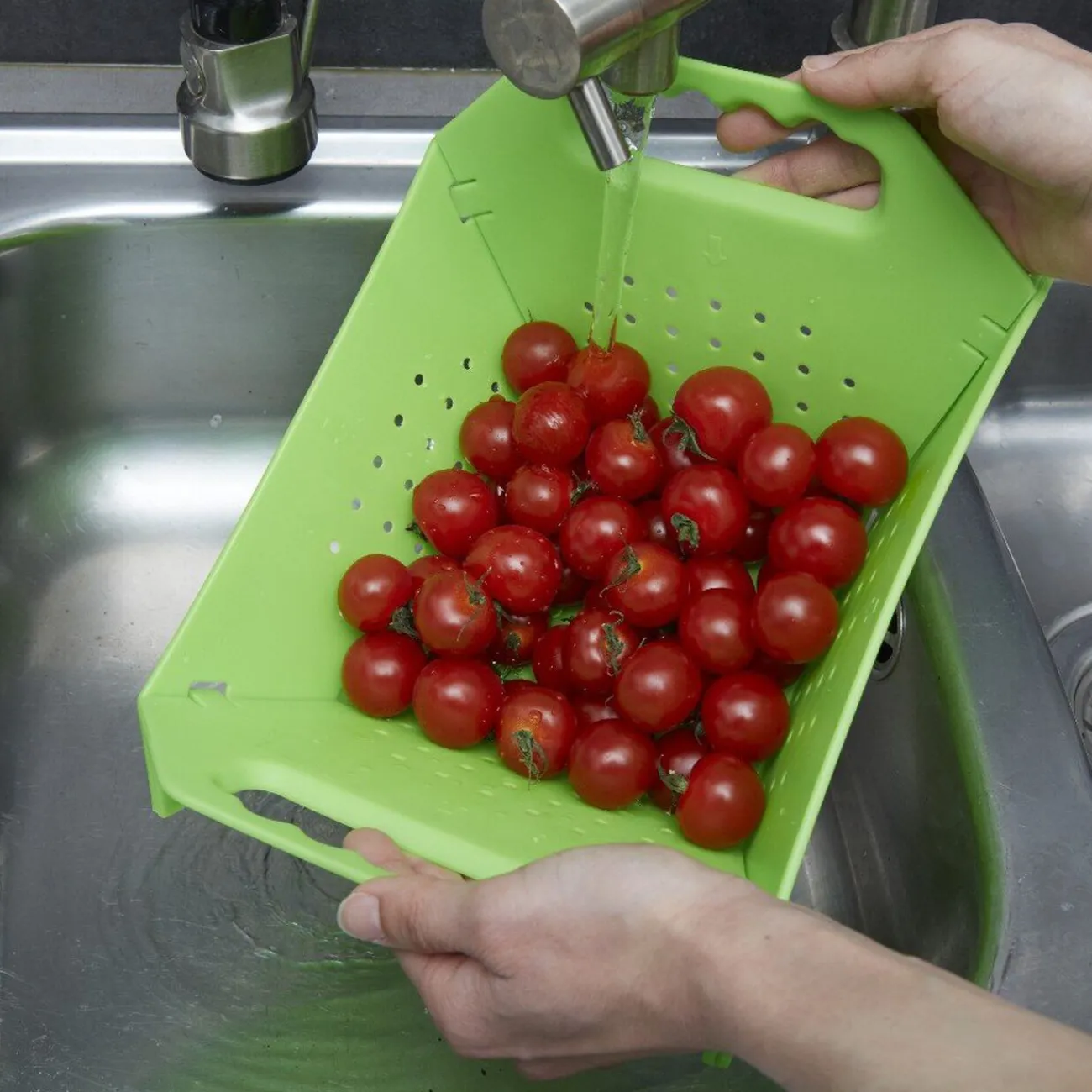 Clearance Planche à découper passoire 2 en 1 Préparation Culinaire