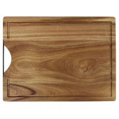 Clearance Planche à découper rectangulaire en acacia Préparation Culinaire