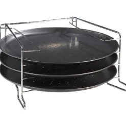 Hot Plaque à pizza x3 Cuisson