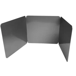 Discount Plaque anti projections 3 volets noir carbone Cuisson