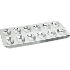 Best Plaque pour 12 madeleines en métal Cuisson