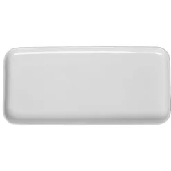 Plat à cake en porcelaine blanc|Gifi New