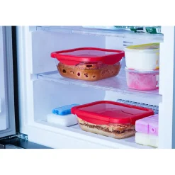 Best Plat à four avec couvercle hermétique Ô Cuisine 21x21 cm Conservation Alimentaire