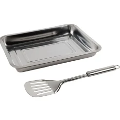 Outlet Plat à four avec spatule en inox 4,8L Cuisson