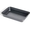 Sale Plat à four en métal noir 30x20xH4,8cm Cuisson