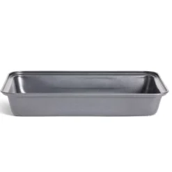 Sale Plat à four en métal noir 30x20xH4,8cm Cuisson