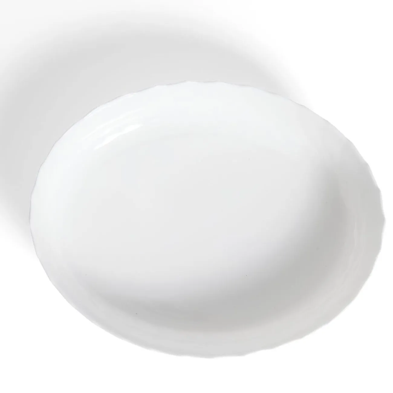 Sale Plat à four en verre opale blanc 36,9x28,6xH8cm Cuisson