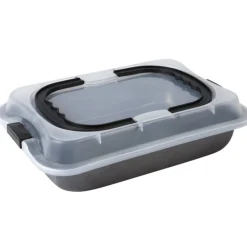 Plat à four et couvercle avec anses Cuisson