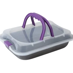 Plat à four et couvercle avec anses Cuisson