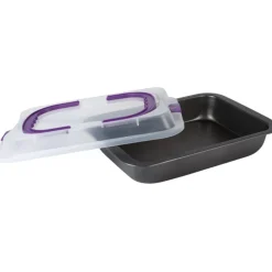 Plat à four et couvercle avec anses Cuisson