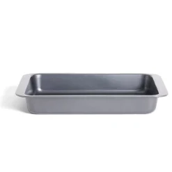 Discount Plat à four métal noir 42x42xH6cm Cuisson