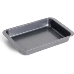 Discount Plat à four métal noir 42x42xH6cm Cuisson