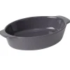 Discount Plat à four ovale gris Cuisson