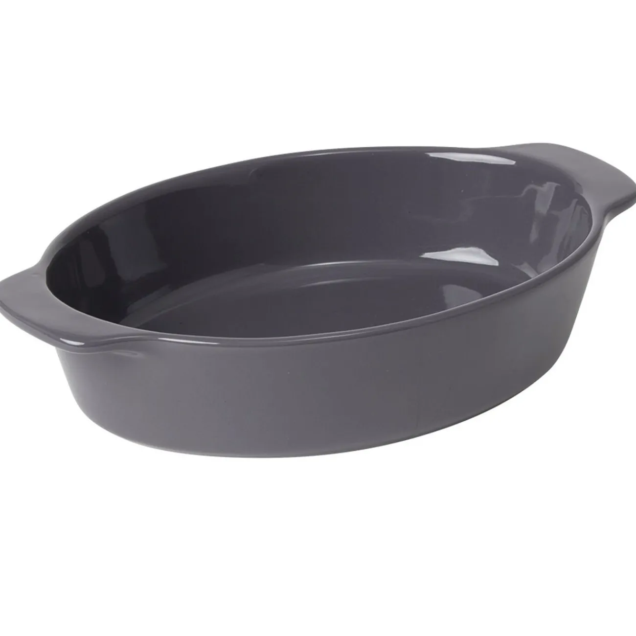 Discount Plat à four ovale gris Cuisson
