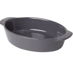 Discount Plat à four ovale gris Cuisson